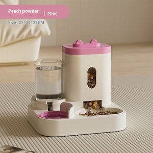 Automatic Pet Food And Water Feeding Bowl