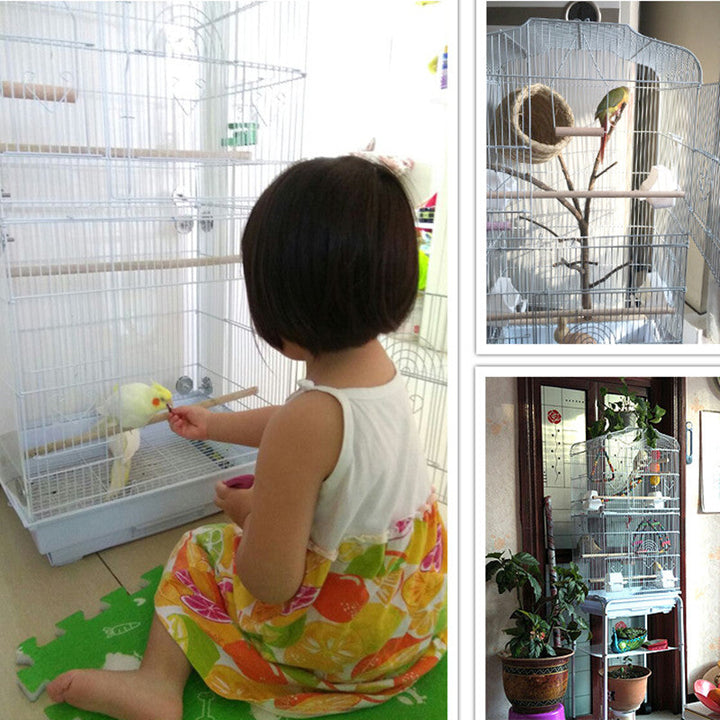Discover the Ultimate in Pet Care: The Portable Pet Display Wire Bird Parrot Cage